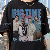 Limited Big Time Rush 90s Bootleg Rap Shirt Band Classic Retro Sweatshirt Gift For Man And Women Unisex Tshirt