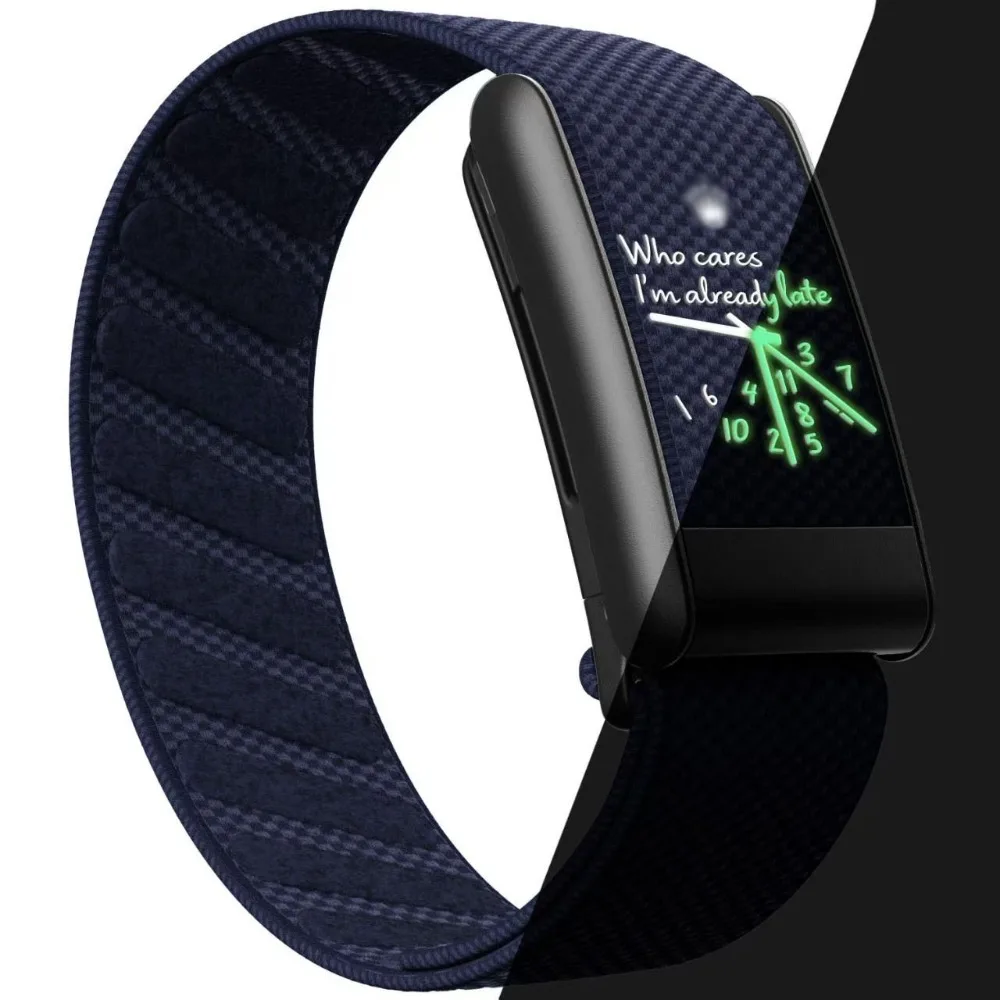 WHOOP 5.0 MG Nylon Strap Glow Silicone Printed Sport Band Metal Frame Replacement Wristband