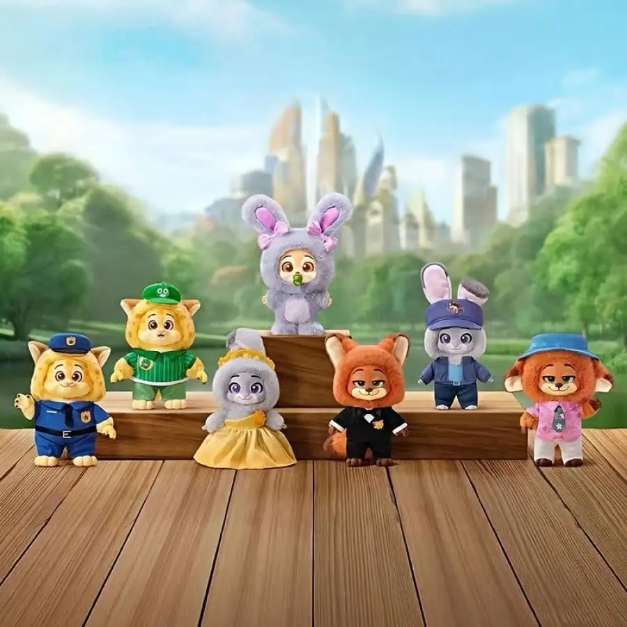 

Miniso's Zootopia 2 New Journey Series Vinyl Plush Blind Box Judy and Nick Collectible Blind Box Toys, Birthday and Anniversary Gifts