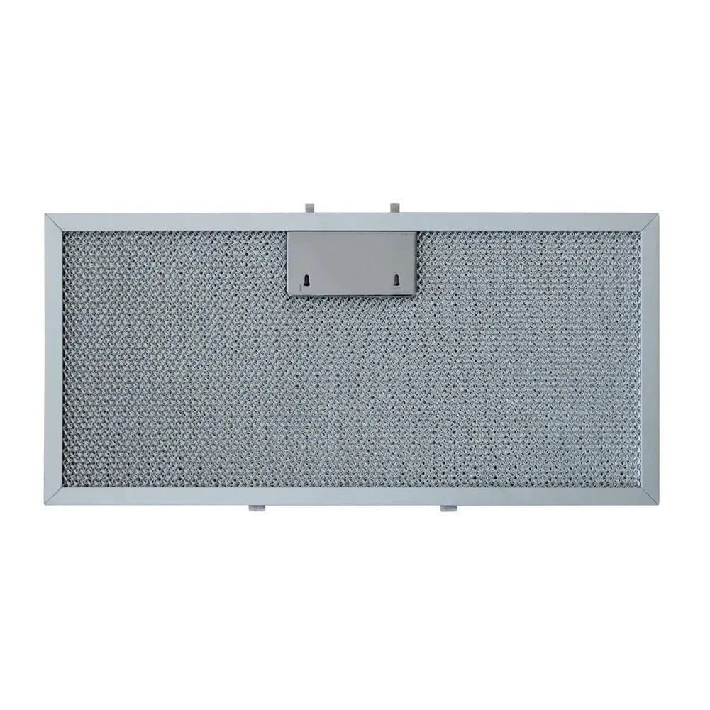 Metal Range Hood Grease Filter 377x178mm 5-Layer Aluminum Mesh For Kitchen Ventilation Easy Install Replacement Part