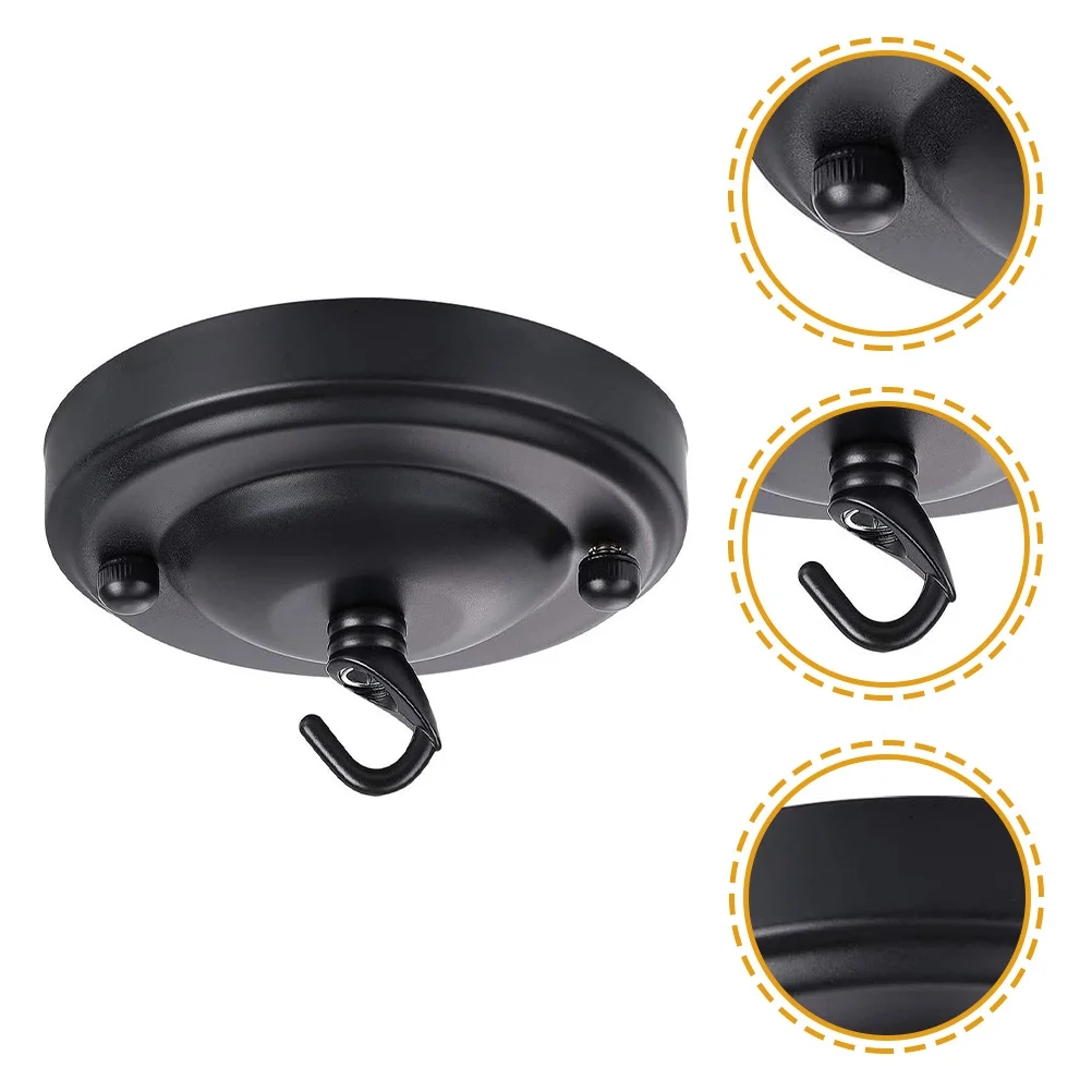 

Retro Ceiling Cover Plate Light Fixture Mounting Plate Chandelier Hook for Indoor Lighting Bars Restaurants Cafes Pendant Light