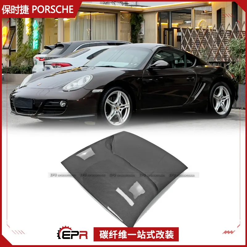 

Для легкой модификации оригинальной крышки крыши OE из углеродного волокна Porsche Cayman 987 06-12