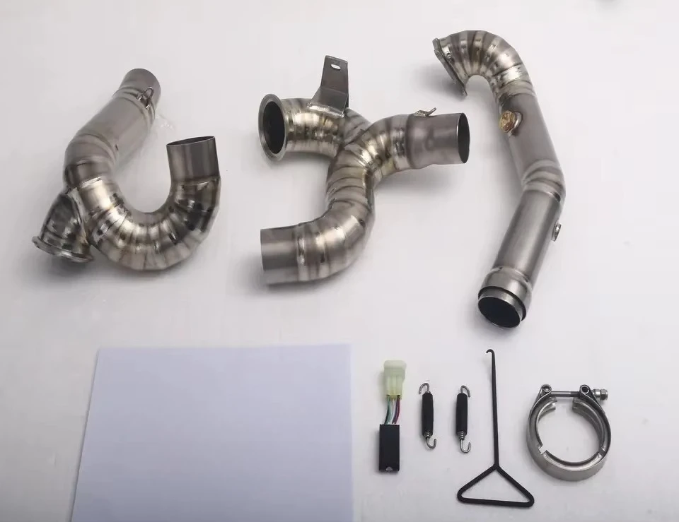 AK Motorcycle Exhaust Pipe System for 2019 Diavel 1260 & 1260 S and XDiaval 1260 2016-2019 3