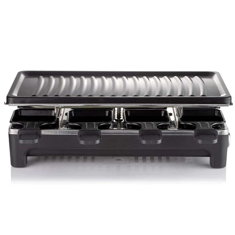 Household Multi-function Pull-out BBQ Grill Electric Heating Griddle Barbecue Rack