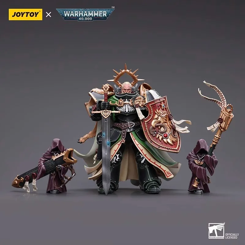[متوفر]JOYTOY 1/18 Warhammer 40k Dark Angels Primarch Lion Action Figure El 'Jonson Movability Soldier Figurine Koclect Model