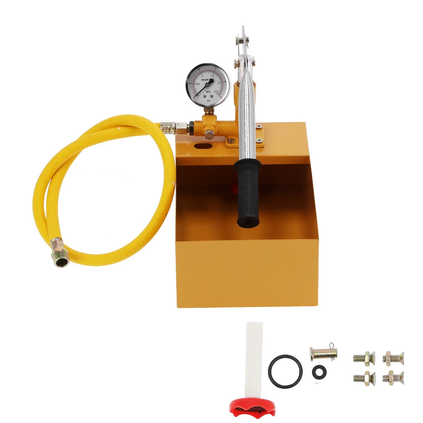 Manual Pressure Test Pump Hydraulic Water Testing 2.5Mpa for Chemical Construction Plumbing
