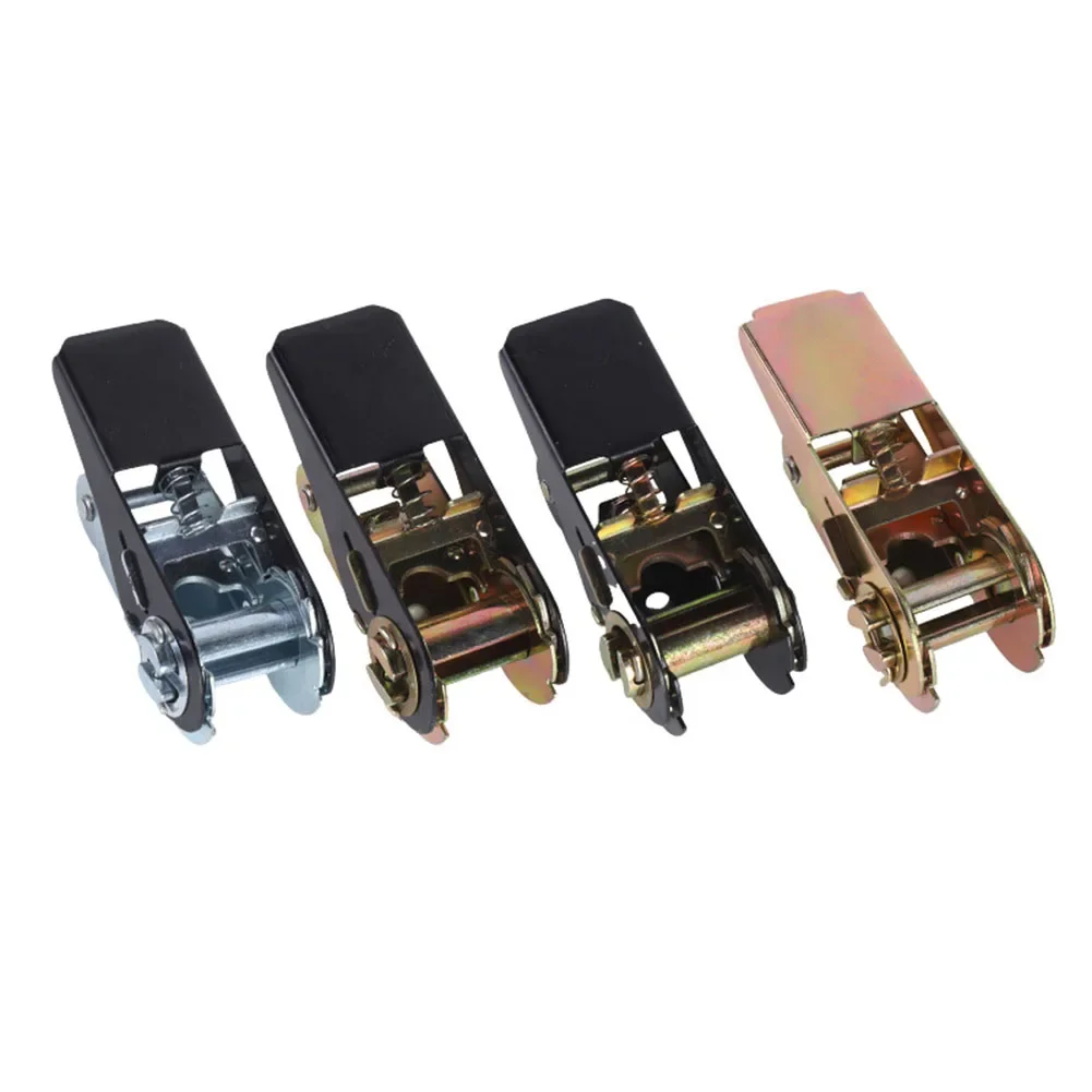 

1In Aluminum Alloy Buckle For Heavy Duty Tie‑down Cargoes Strap Fixed 0.8tons Car Luggage Rack Strap Travel Products