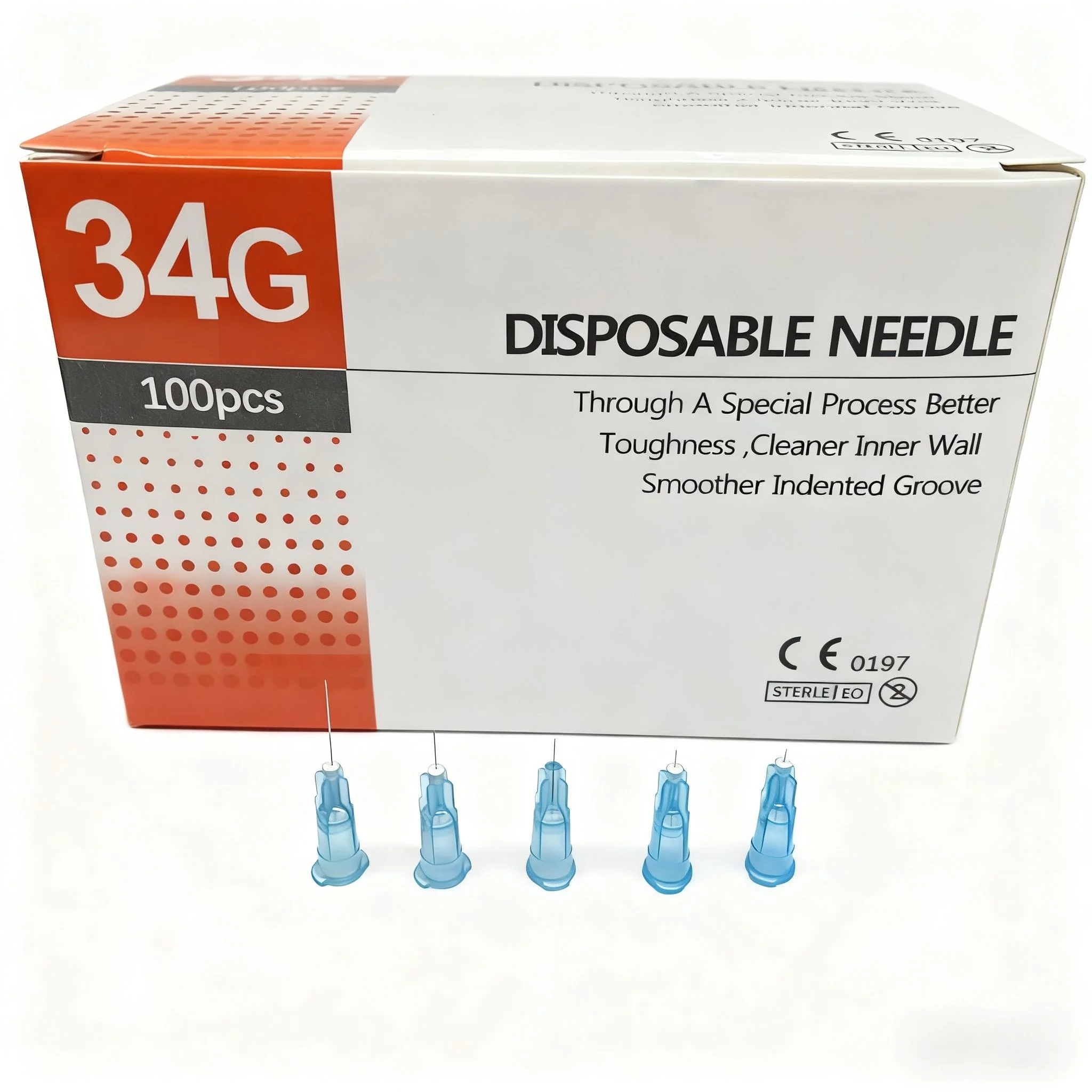 Free shipping Mosquito Needle disposable 1.5mm 25g-36g Various Sizes 4mm 6mm 13mm for Precision Handheld Applications