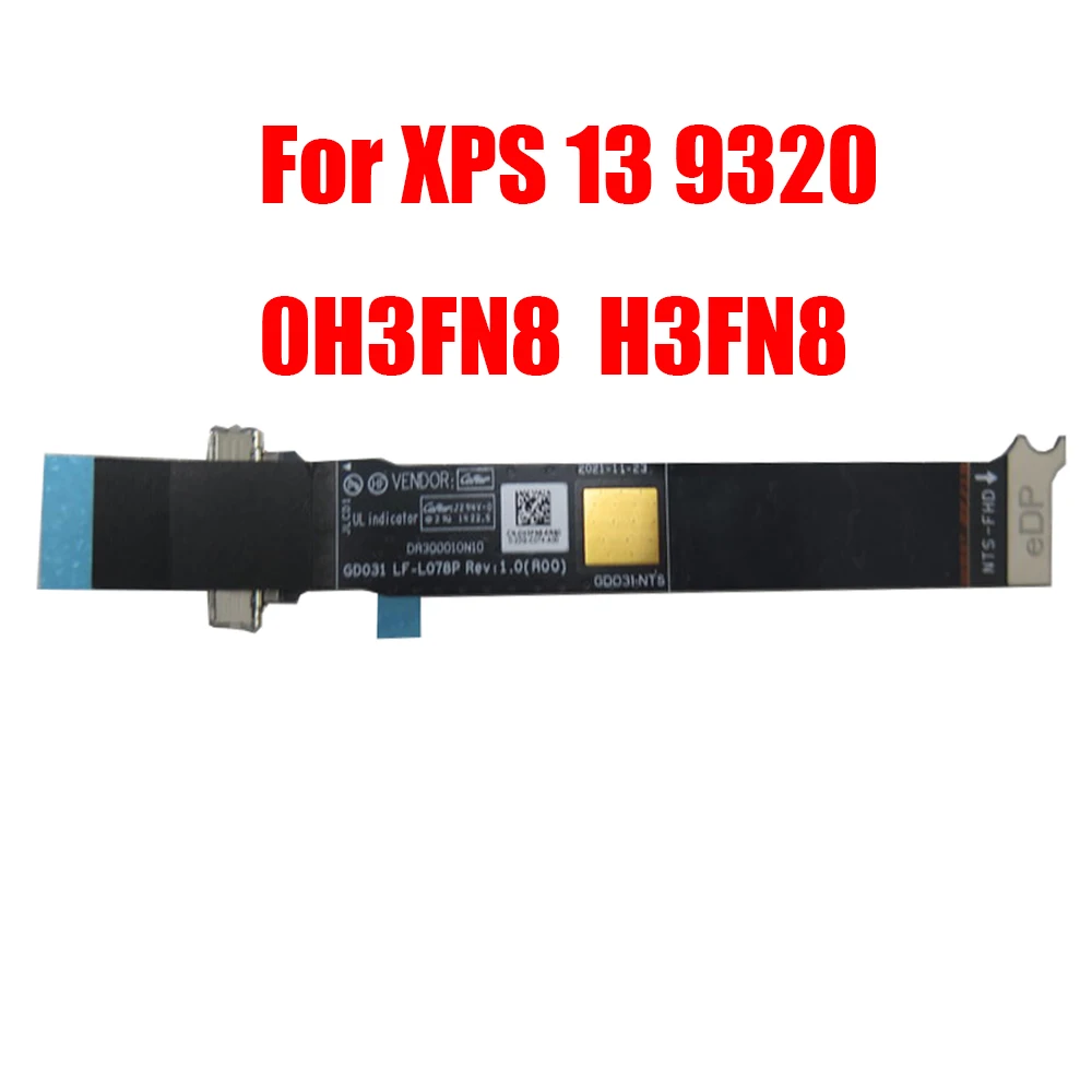 ラップトップ用LCDスクリーン,dell xps 13 9320, 0h3fn8, h3fn8, gdo31, lf-l078p, nts-fhd, edp,非接触,新品