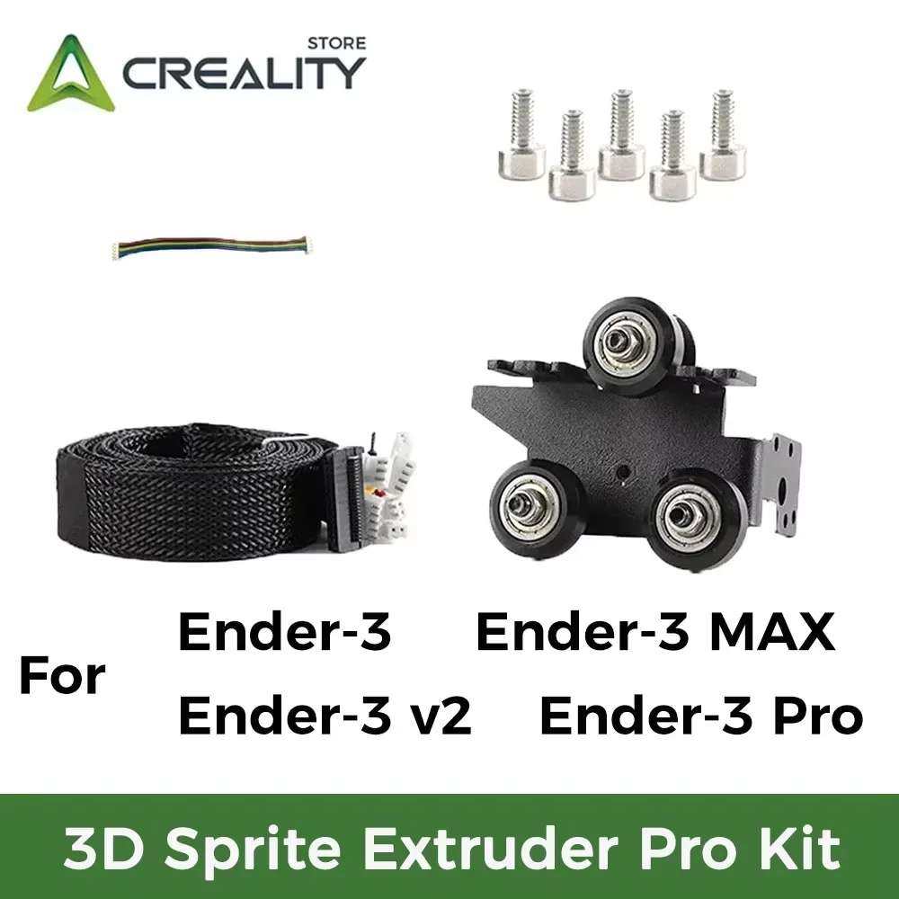 CREALITY 3D Sprite Extruder Pro Kit Kit di supporto cavo Parti della stampante 3D modifiche per Ender-3Ender-3 Pro Ender-3 MAX Ender-3 V2