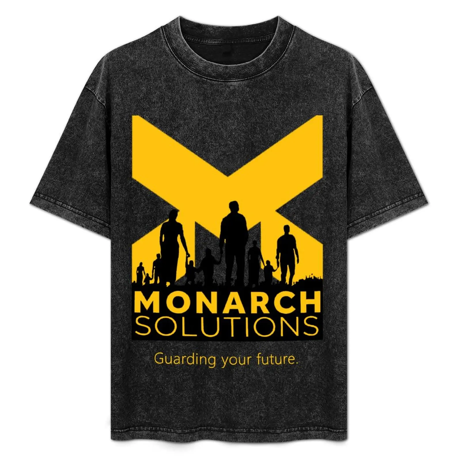 

Quantum Break - Monarch Solutions Guarding Your Future T-Shirt Summer Holiday Casual Tee