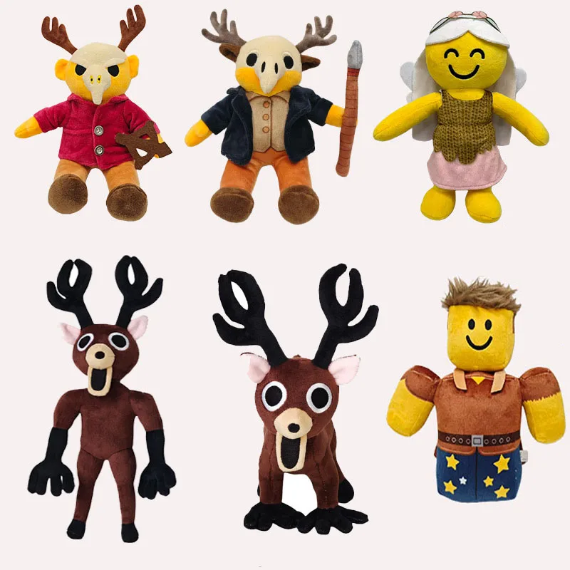 99 ليلة في الغابة الغزلان القطيفة 99 ليالًا في الغابة لعبة الرعب لعبة الغابات المحشوة دمية لينة هدية للأطفال #1