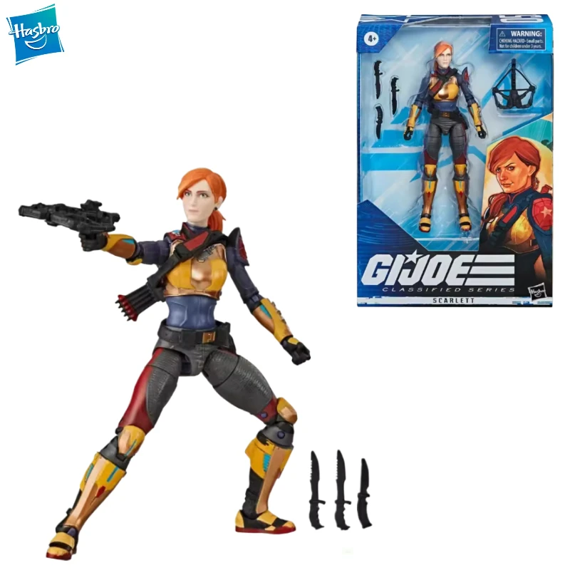 

New Original Hasbro G.I. Joe Classified Series SCARLETT Action Figure Model Toys