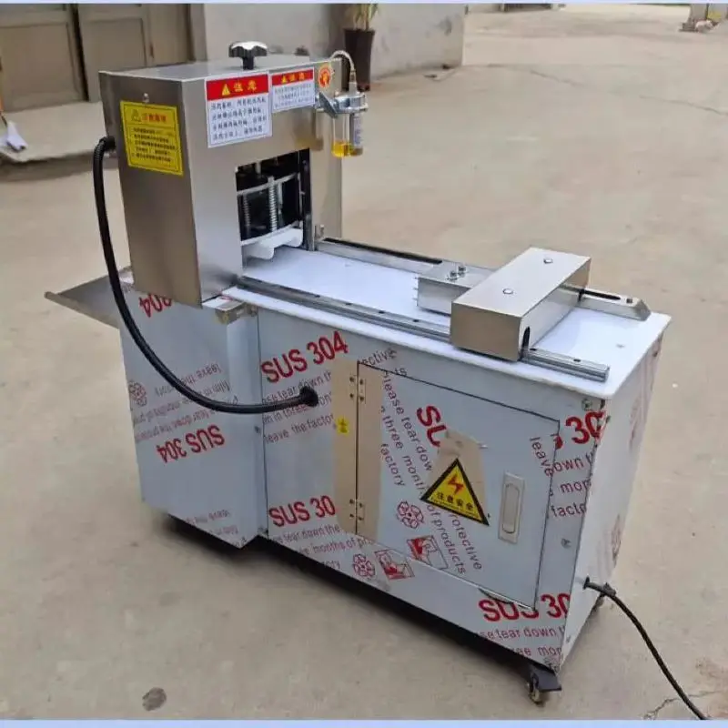 

Automatic Frozen Mutton Beef Roll Cutting Machine Meat Roll Cutter