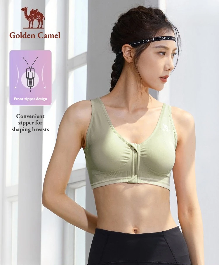 Golden Camel Women Yoga Sports Underwear Breathable Tops Gym Yoga Sport Top Bras Fitness Running Vest Bra Lingerie Sports Under