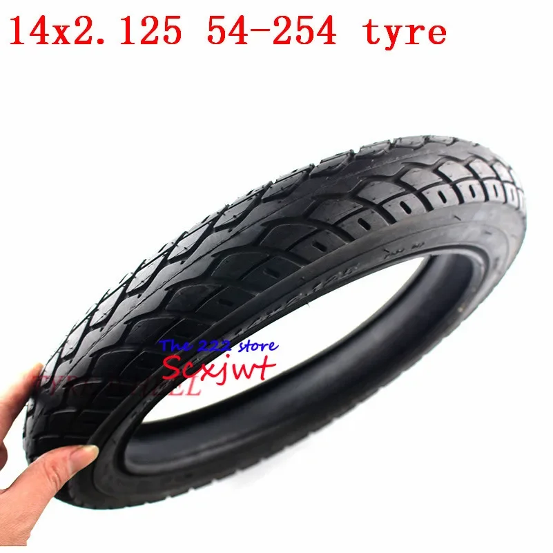 14 inch wheel Tire  X 2.125 / 54-254 tyre inner tube fits Many Gas Electric Scooters and e-Bike *2.125 tire x2.125
