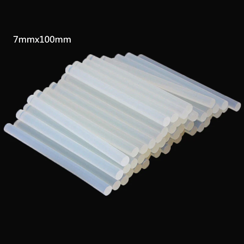 10/20 Stuks 7mmx10 0/150/200Mm Smeltlijmstift Voor Warmte Pistool Lijm Hoge Viscositeit Auto Deuk Verwijderen Reparatie Thuis Ambacht Diy Tool