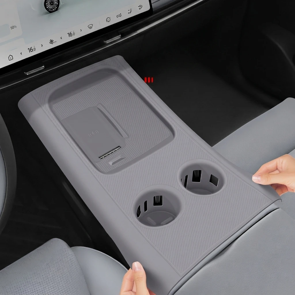 For Nissan Primera EV Car Interior Accessories Decoration Center Console Silicone Mat