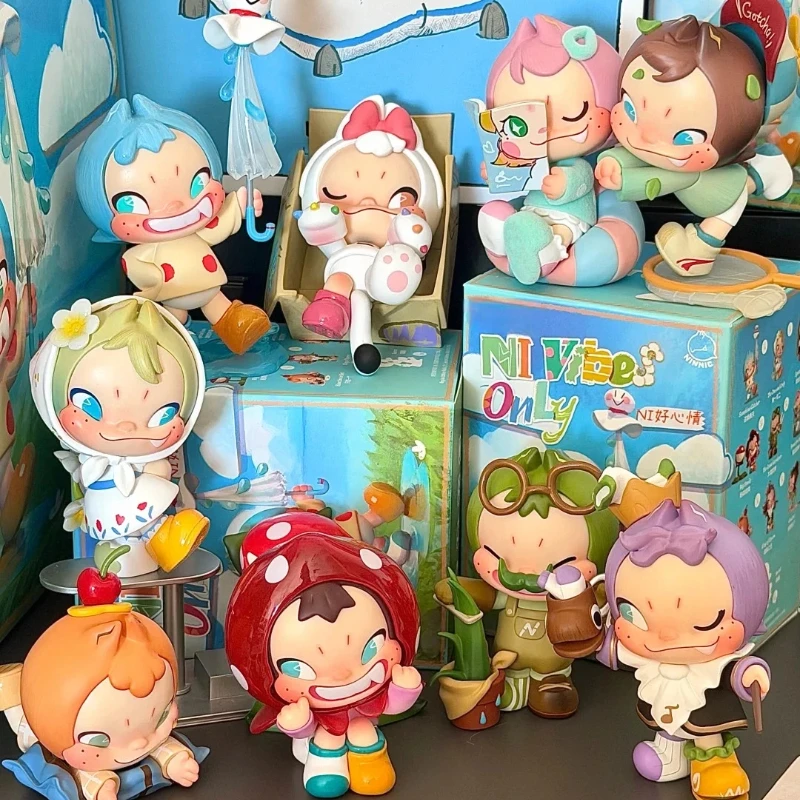 

Genuine Ninnic Ni Vibe Only Series Blind Box Trendy Doll Ornament Decoration Collection Cute Desktop Ornament Birthday Gift