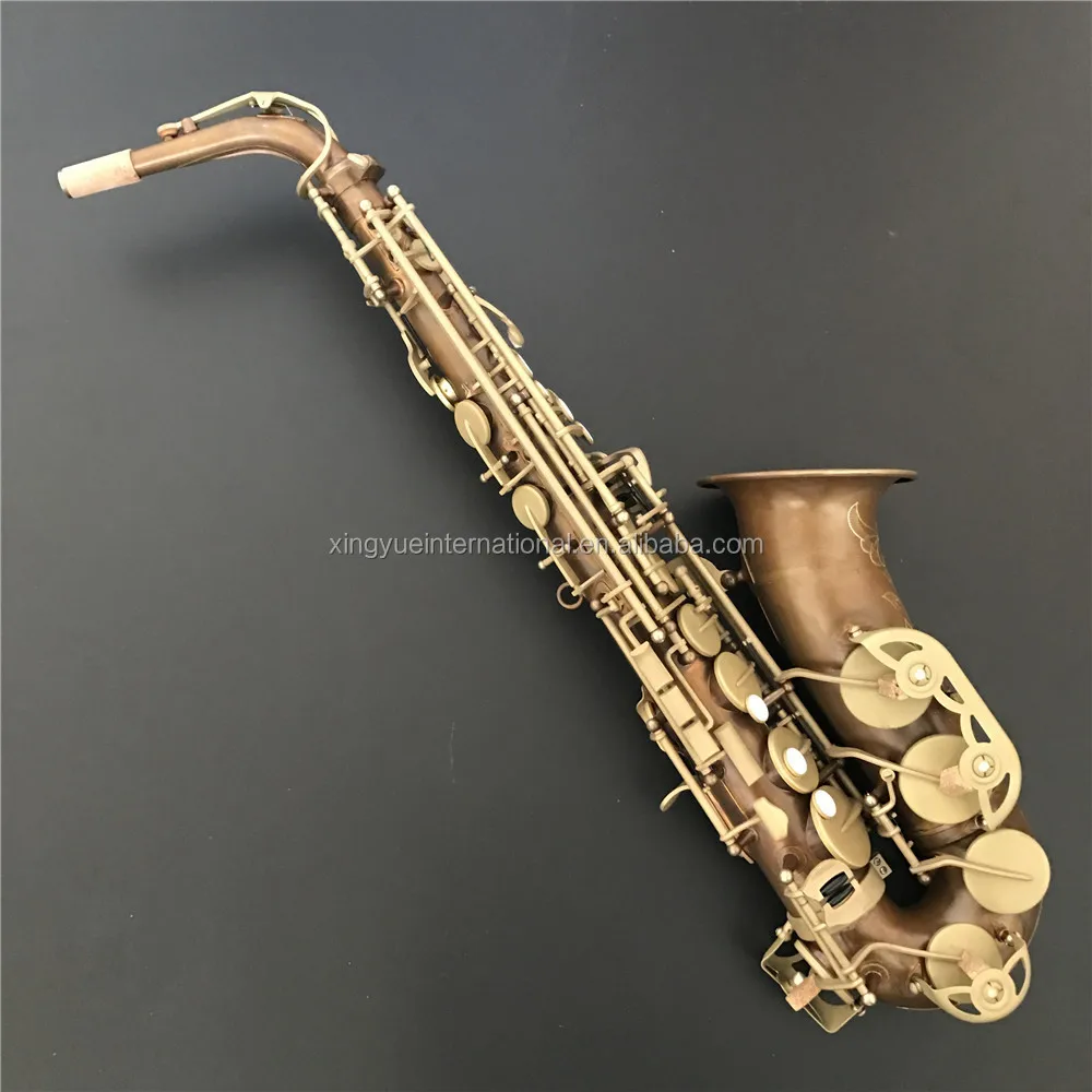 Beautiful Flowers Vintage Saxophone Alto