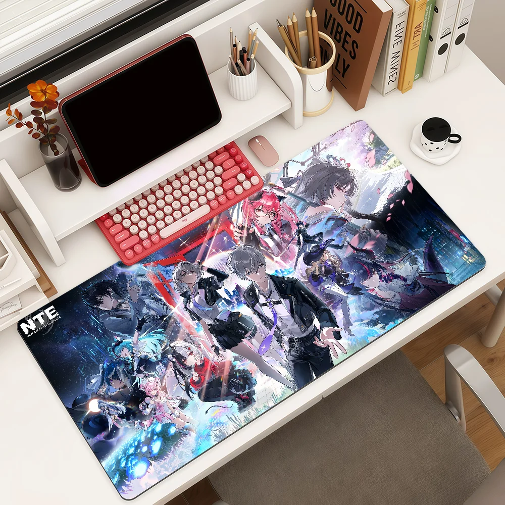 Game N-Neverness to Everness Mouse Pad Large Non-Slip Waterproof Mat Stitched Edge Keyboard Pad for Gaming Daily Office