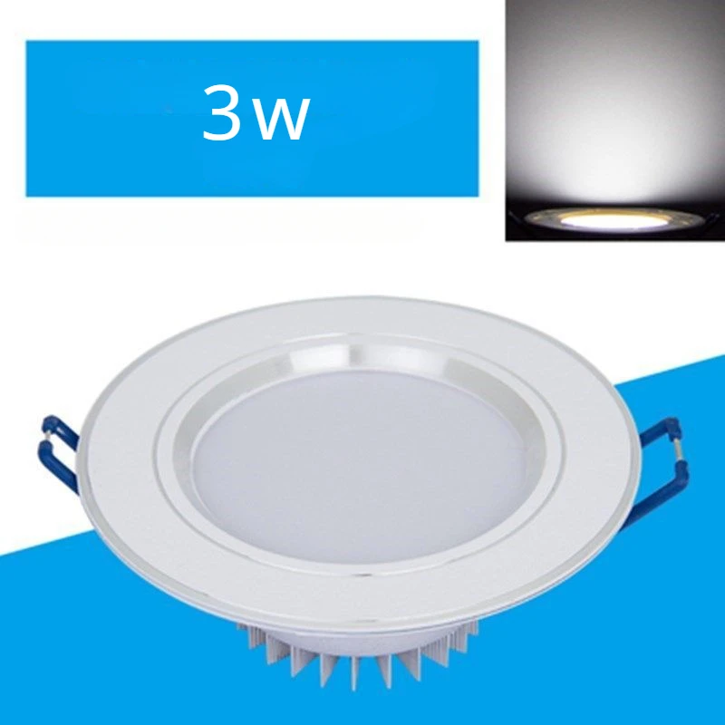 

High Brightness Dimmable LED Ceiling Downlights Concealed Lamp Recessed Down Light Round for Interior Decor Lighting Spotlight