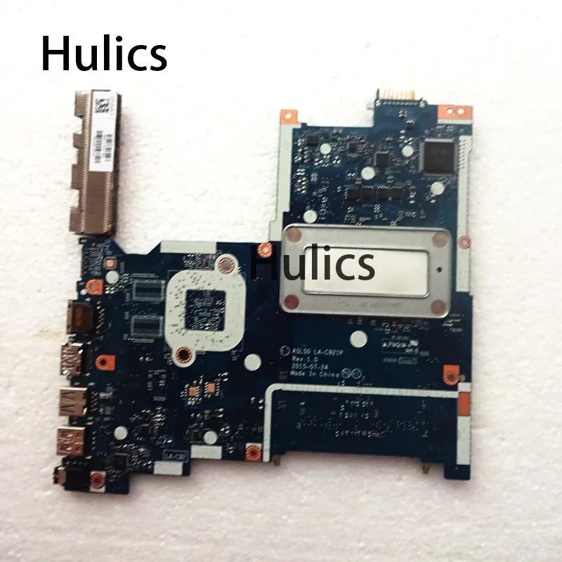 Hulics Used 828184-501 For HP PAVILION 15-AC Laptop Motherboard W/ I5-6200U CPU 828184-001 ASL50 LA-C921P