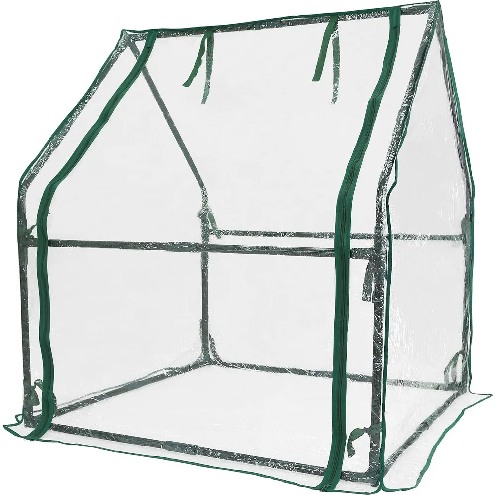 

Mini Greenhouse Heavy Duty Portable, Clear Tent for Indoor or Outdoor Plants, 36.2”L x 36.2”W x 42.5”H