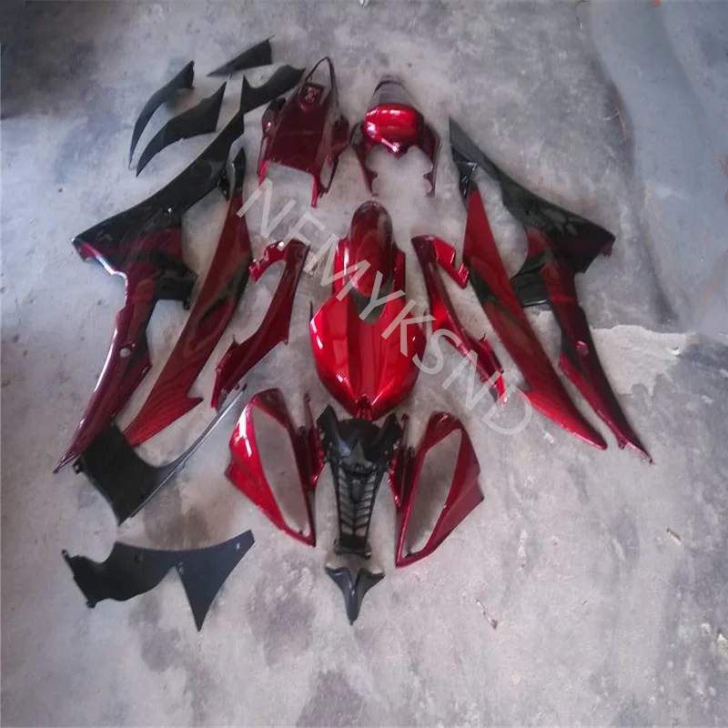 Red white black Fairing For Yamaha YZF-R6 YZF R6 2008-2014 09 10 11 12 13 14 YZF R6 08  14  Motorcycle Bodywork Fairings