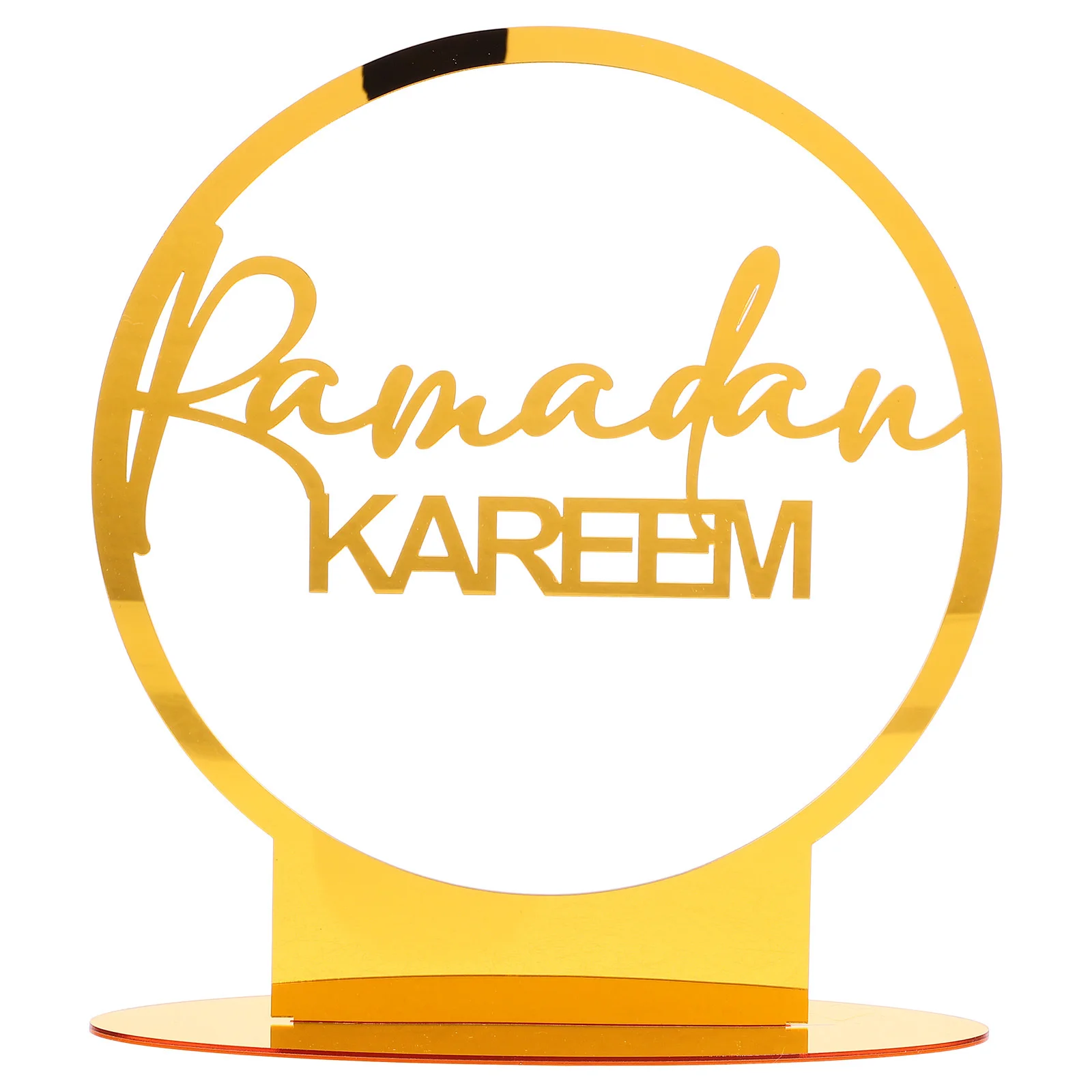 عيد مبارك القمر زخرفة الاكريليك رمضان منضدية الديكور عيد المنزل حزب ديكور إسلامي مهرجان مبارك زينة رمضان