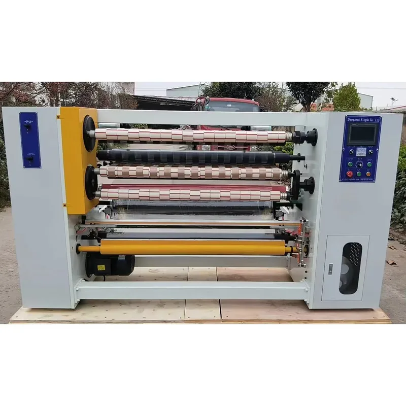 High Speed bopp tape Slitting machine Masking Rolls Bopp Coating Adhesive Tape Hine Runwo