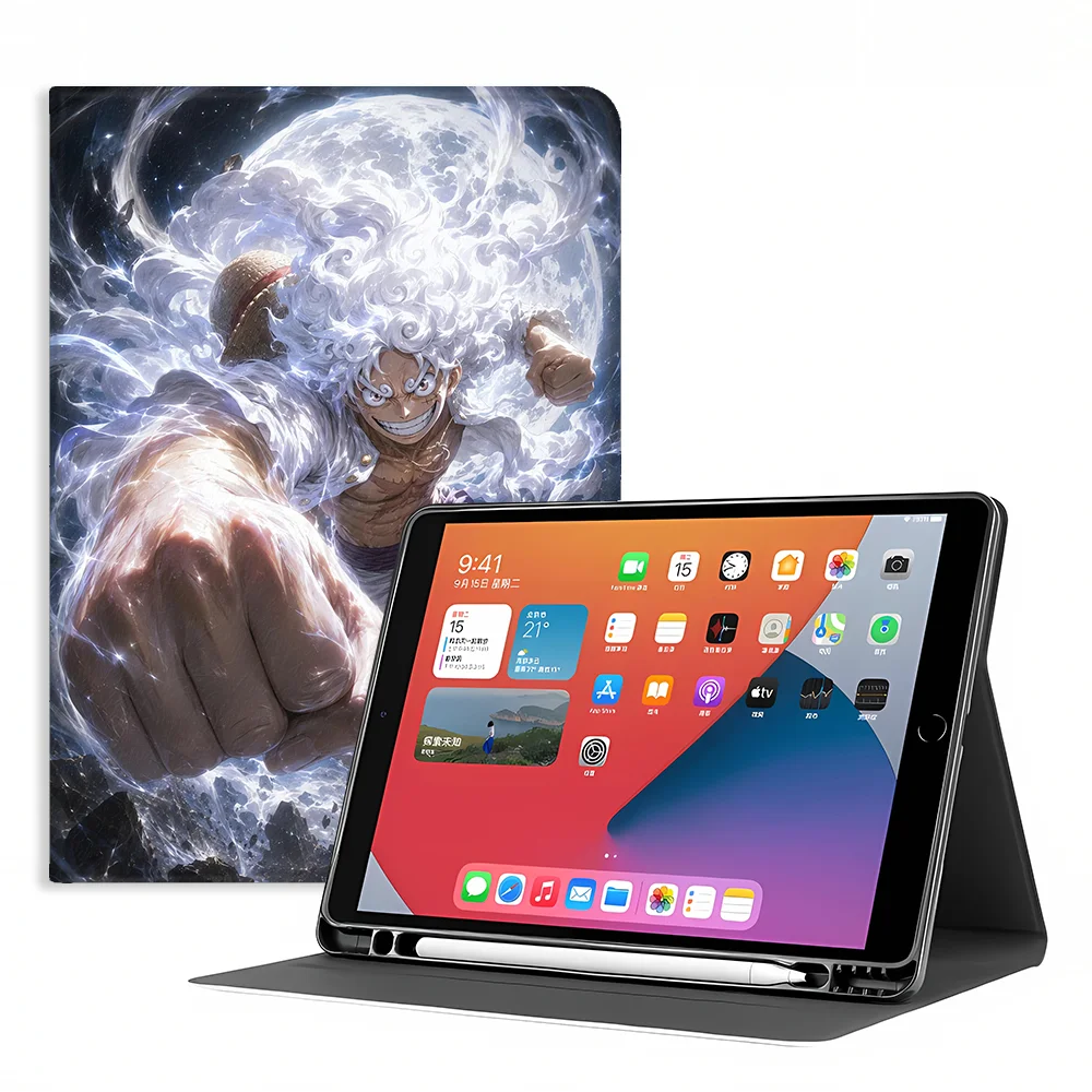 With Pencil Holder Case for Samsung Galaxy Tab S7 S8+ A7 Lite A9Plus S10FE A11 S9+ S10 Lite S10 Plus S11 S9 FE A8 Ones P-Pieces 3