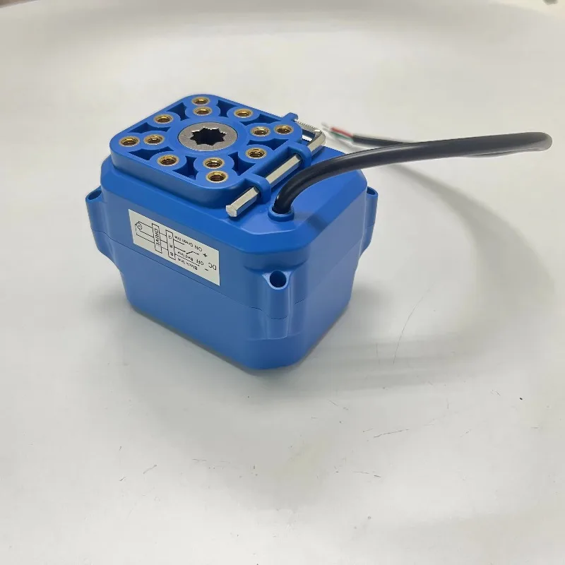 

Электрический привод 10 Нм, мини-шаровой клапан, самоконтролируемый драйвер для воды и масла, структура типа включения-выключения, мини-привод шарового клапана