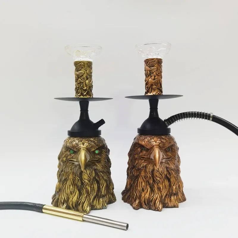 

Arab shisha, eagle head shape shisha, craft resin luminous
