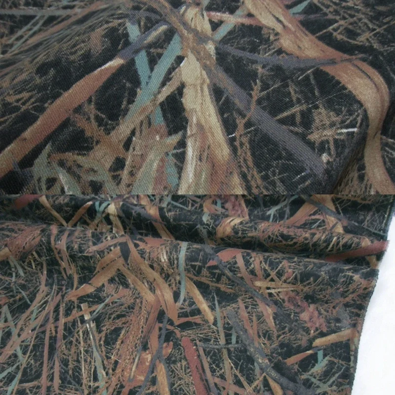 

1.5M Width Hunting Bionic Reed Camouflage Cloth Camo Fabric for DIY Handcraft Outdoor Hide Cover Shade