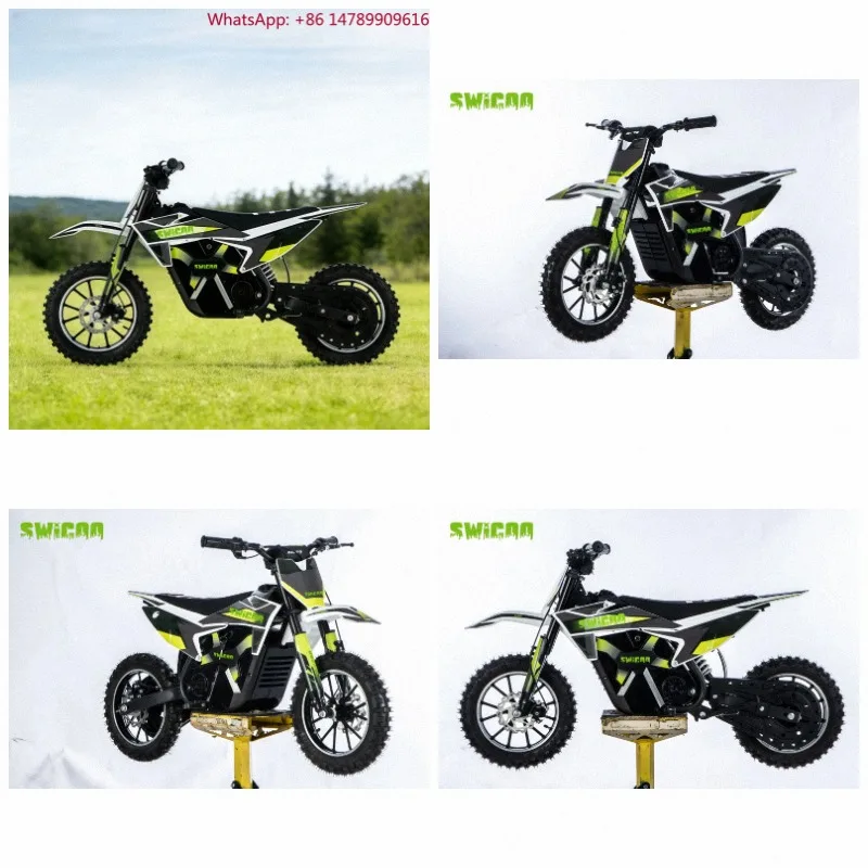Mini MotoKids MotoSWICOO Factory Direct Sale 500W 36V Mini Off-Road Motorcycle Dirt Bike Leisure Off-Road Enthusiasts Light Off