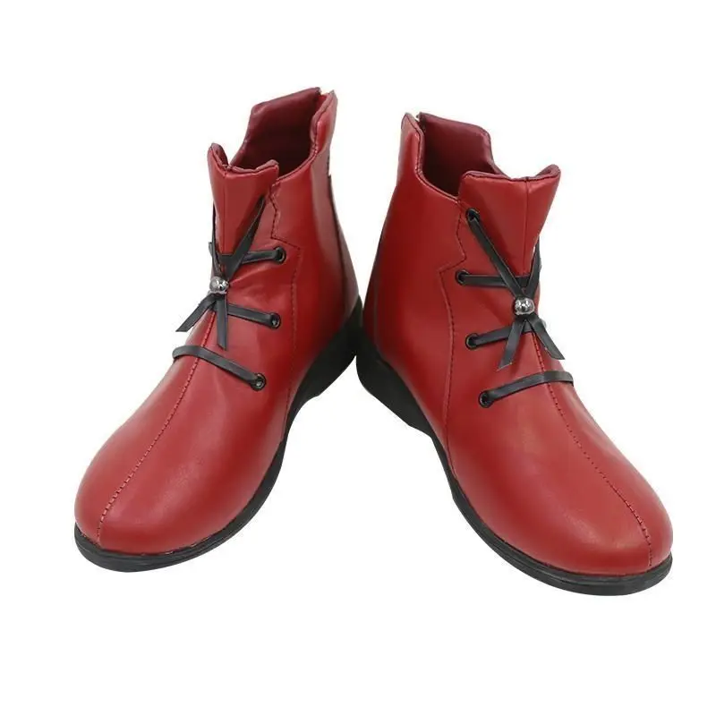 

Мужские туфли для косплея Jujutsu, Itadori Yuji, красные ботинки для ролевых игр, костюмы любого размера