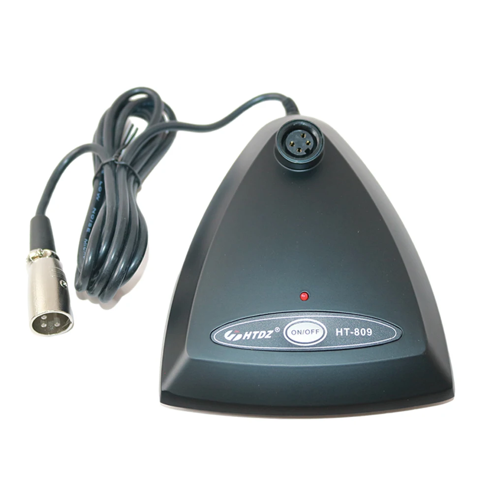 Schwanenhals Mikrofon Basis mit XLR Eingang Wired Audio Kondensator Mikrofon Konferenz Tisch Desktop Reciver Nur die Basis