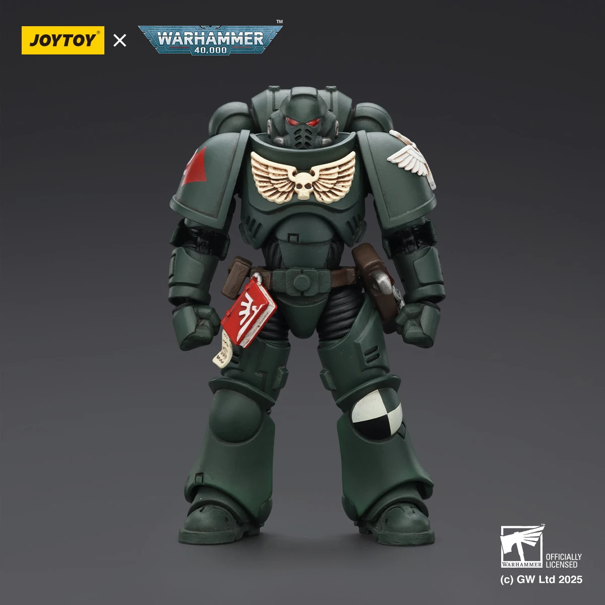 

JOYTOY Warhammer 40k Dark Angels Intercessors Brother Asharr Фигурки Оригинальная модель куклы Оригинальная коллекция украшений игрушки