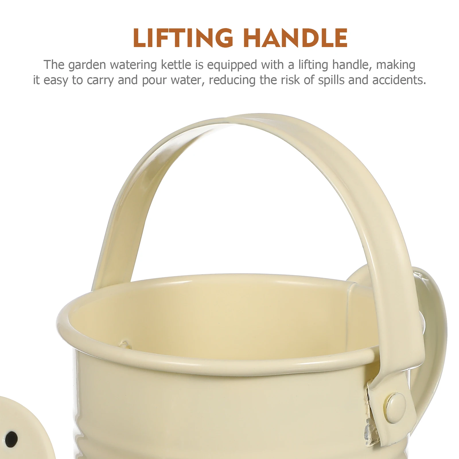 

1 Set Garden Pot Small Metal Can With Long Spout For Plants Flowers Balcony Outdoor Gardening Tools Trowel Sprinkling Kettle