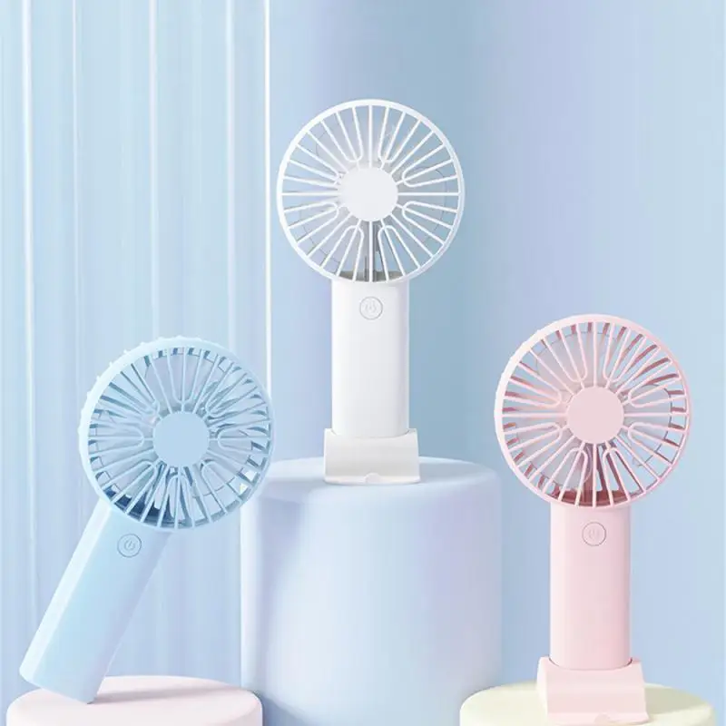 

Mini Portable Fans Handheld USB Rechargeable Fan Mini Desktop Air Cooler Outdoor Fan Cooling Travel Hand Fans Ventilation Fan