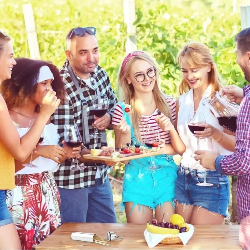 Nieuwe Metalen Tandenstoker Houders Aluminium Draagbare Pillendoosje Seal Up Waterdichte Tips Pil Containers Thuis