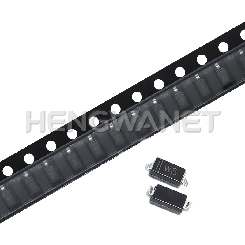 100Pcs SOD-123 SMD Zener Diode 1206 BZT52C 4V7 5V1 5V6 6V2 6V8 7V5 8V2 9V1 10V 12V 15V 16V 18V 20V 24V 27V 30V 33V 39V 43V