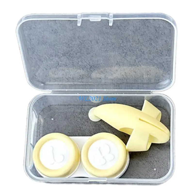 G5GC العدسات اللاصقة ارتداء مجموعات عدسة الملقط شفط عصا السفر حاوية للعدسة #2