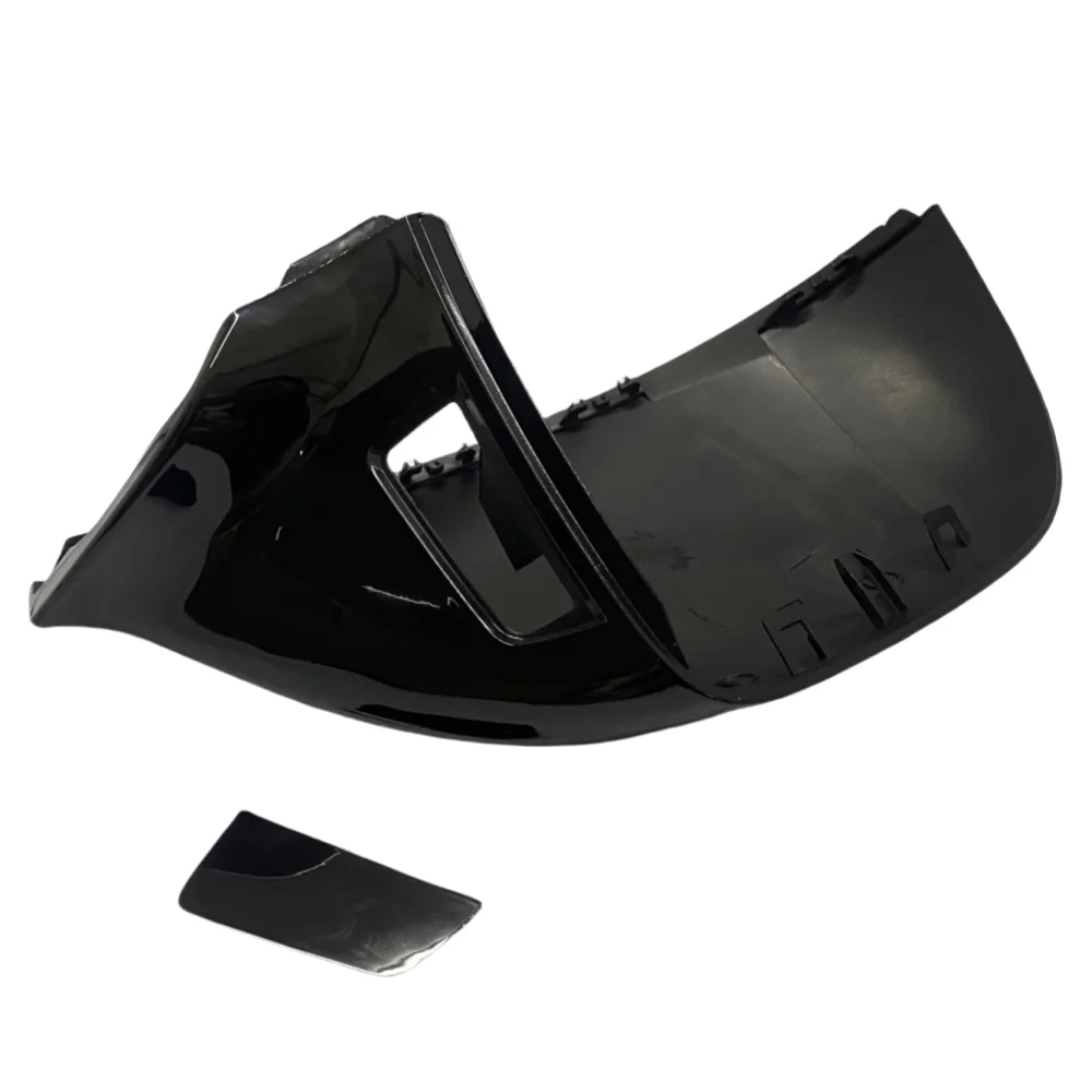 Pair Car Rear View Side Wing Mirror For VW Transporter T5 T5.1 2010-2015 T6 2016-2019 Replacement Rearview Cover Cap Black