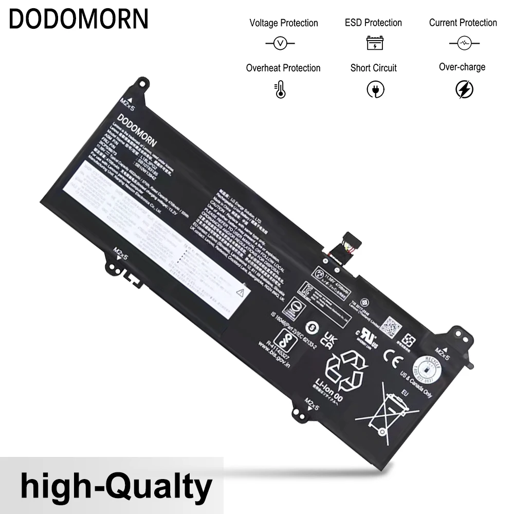 DODOMORN-batería L18M3PG2 para portátil, para Lenovo Chromebook S345-14AST 14E, L18D3PG2, L18L3PG2, 5B10T04979, 5B10T04980, 57Wh