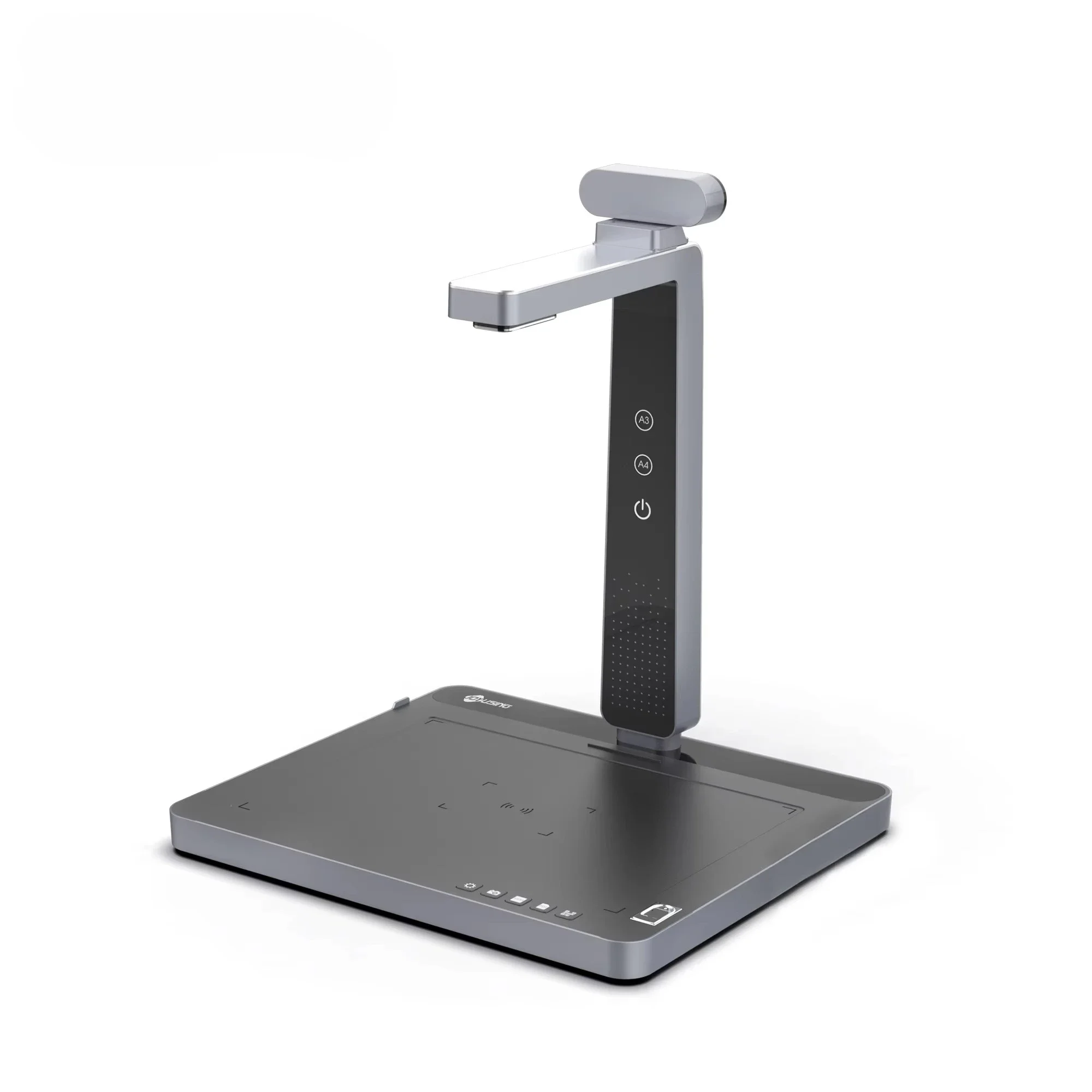 All in One Document Reader Dual 5MP Binocular Camera for Accurate Living Face Detection Verification Fingerprint Recognition