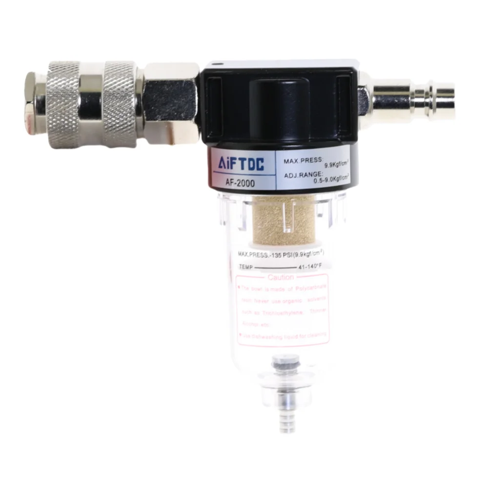 

Pneumatic Parts Air Filter Accessory Source Treatment Unit for Compressor Oil water separation AF2000