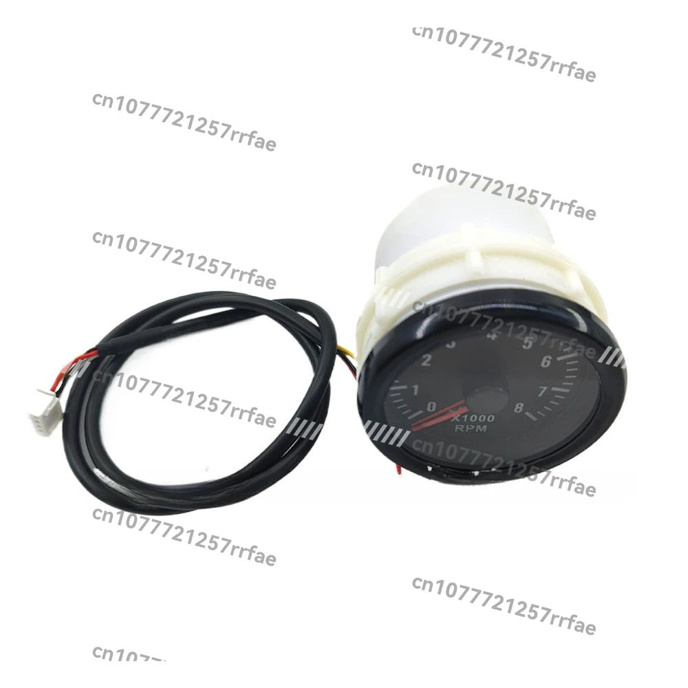 2-Inch 52mm electronic tachometer for use with 0-8000 RPM LED displays