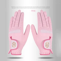 Breathable Female Golf Gloves Comfortable All Weather Soft Gloves for Birthday Christmas Gift